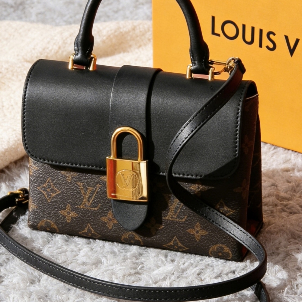 Louis Vuitton Locky BB Monogram Black Leather